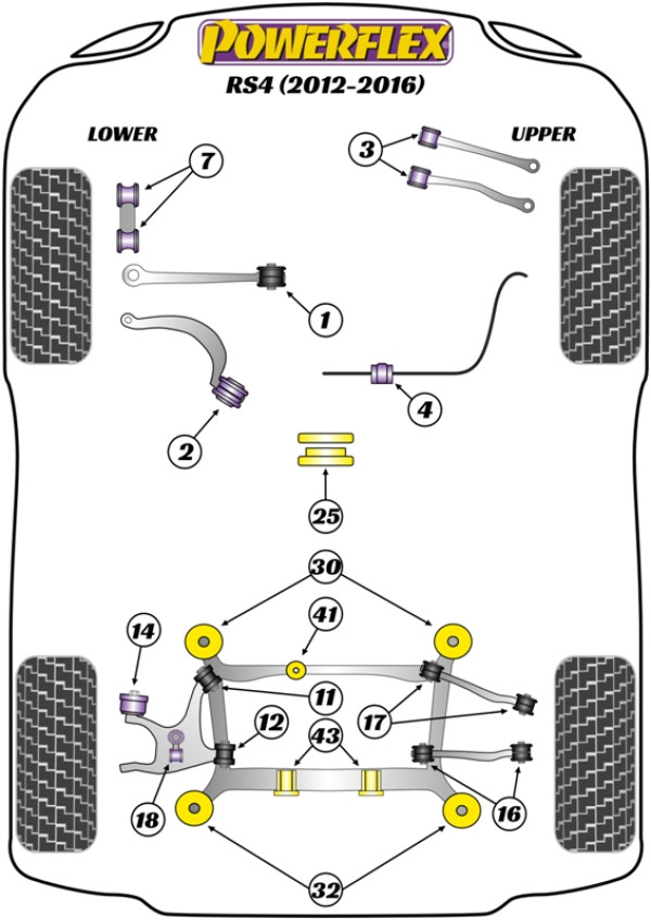 RS4 (2012-2016) - Performance diagram