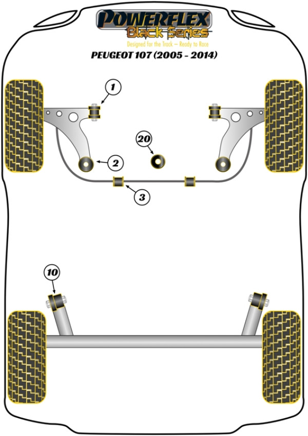 107 (2005 - 2014) - Race diagram