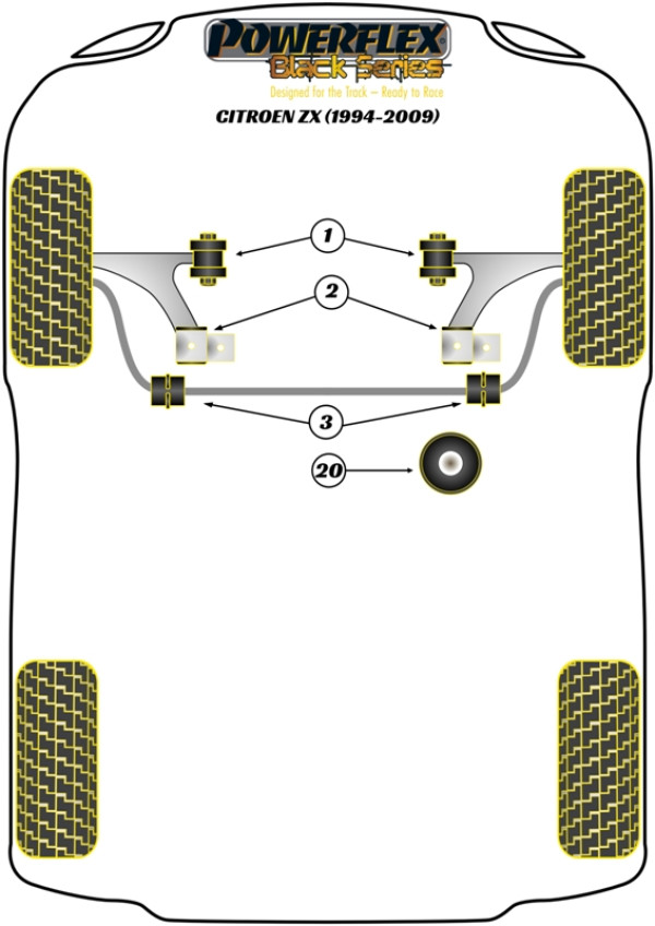 ZX (1994-2009) - Race diagram