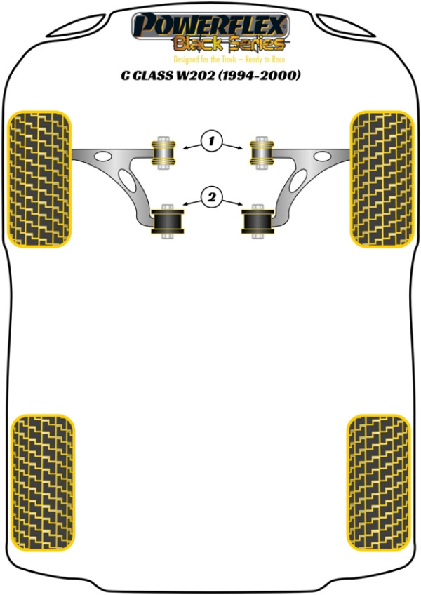 W202 (1994 - 2000) - Race diagram