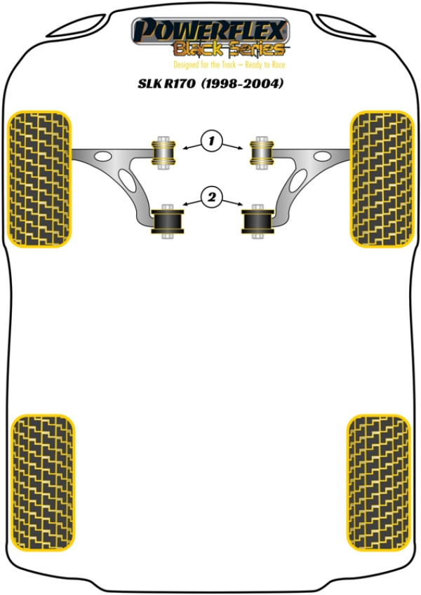 R170 (1998 - 2004) - Race diagram