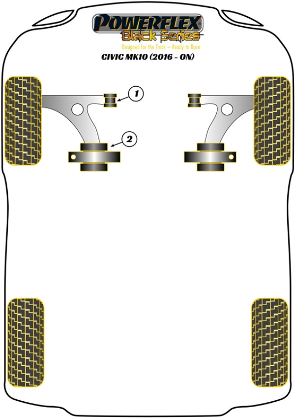 Civic Mk10 FC/FK (2015 - 2021) - Race diagram
