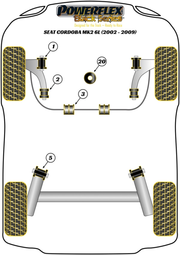 Cordoba MK2 6L (2002 - 2009) - Race diagram