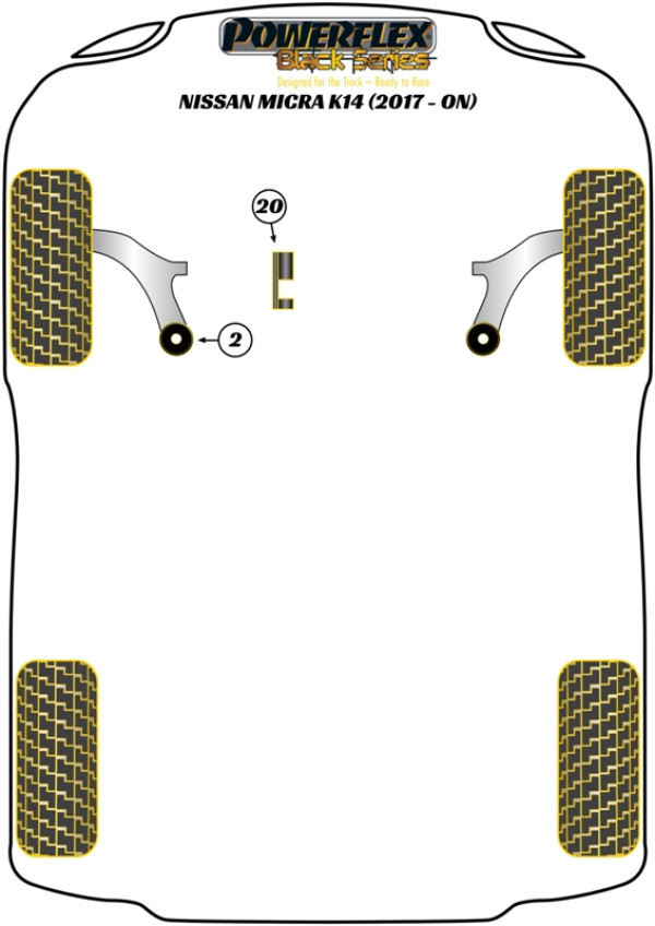 K14 - Gen5 (2017 - on) - Race diagram
