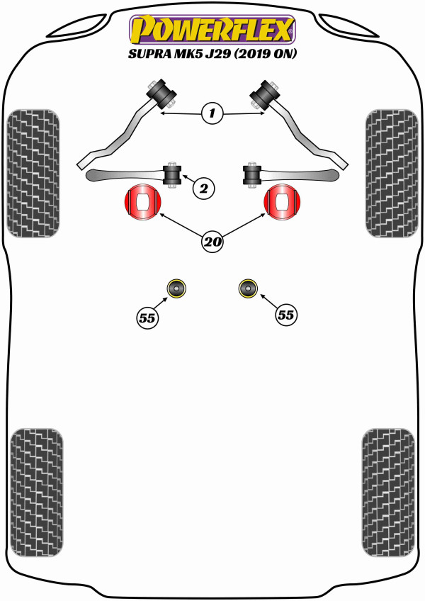 Supra Mk5 A90/J29 (2019 -) - Performance diagram