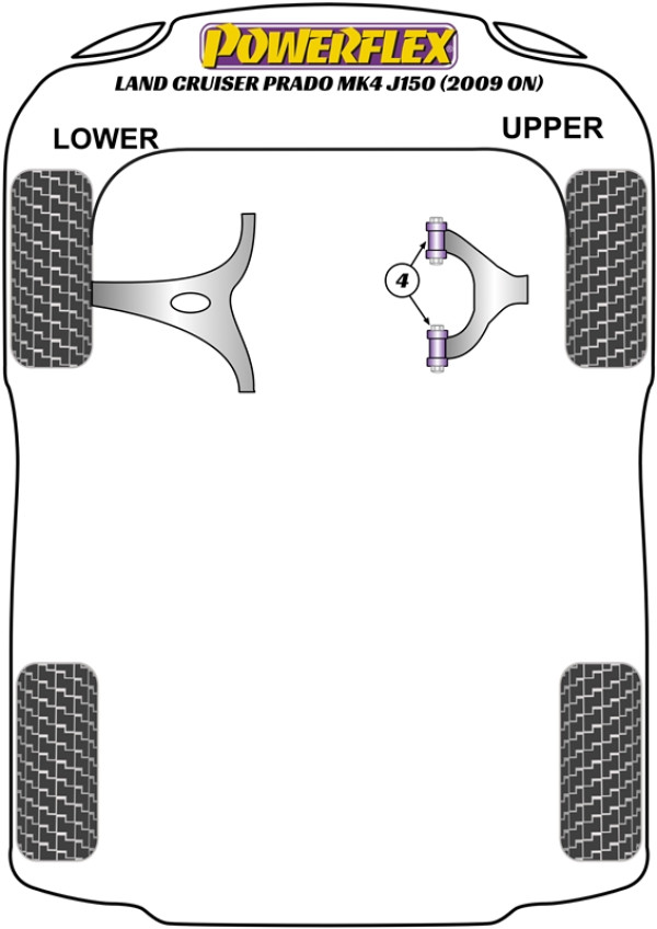 Land Cruiser Prado J150 (2009 -) - Performance diagram