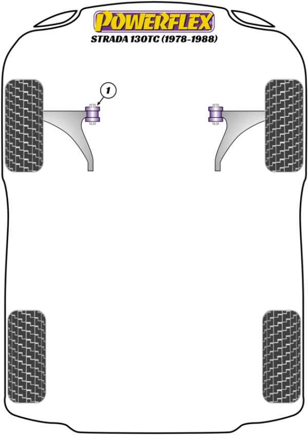 Ritmo / Strada Abarth 130TC (1978-1988) - Performance diagram