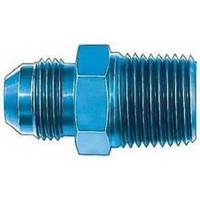 Adapter til fitting. -6JIC til 3/8" NPTF (han-han). Aluminium