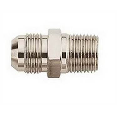 3/8 UNF lige adapter til 1/8 NPTF. Stål