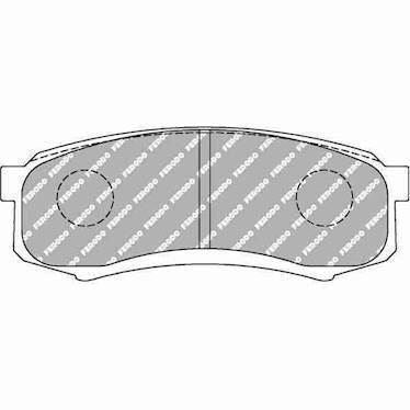 Ferodo DS2500 bremseklods FCP1021H