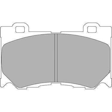 Ferodo DS3.12 bremseklods FCP4172G
