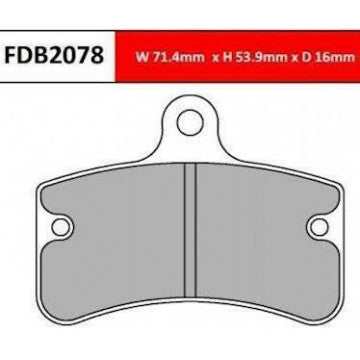 Ferodo Kart bremseklods FDB2078KA