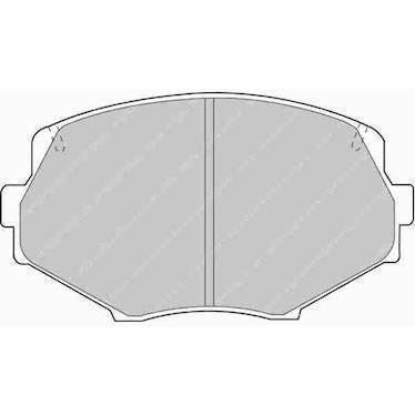 Ferodo DS performance bremseklods FDS1011