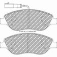 Ferodo DS performance bremseklods FDS1468