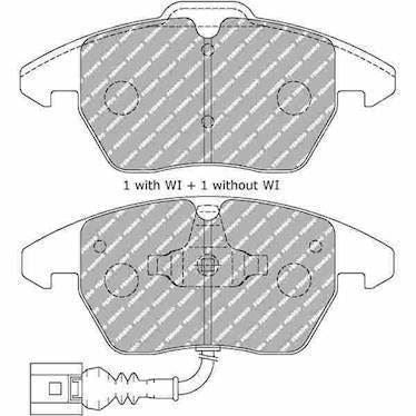 Ferodo DS performance bremseklods FDS1641