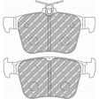 Ferodo DS performance bremseklods FDS4697