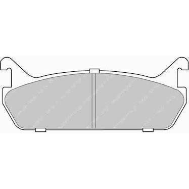 Ferodo DS performance bremseklods FDS654