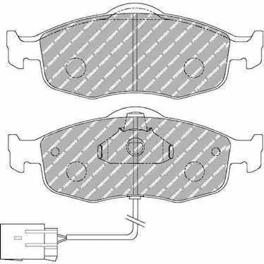 Ferodo DS performance bremseklods FDS766