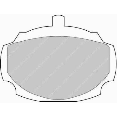 Ferodo DS performance bremseklods FDS823