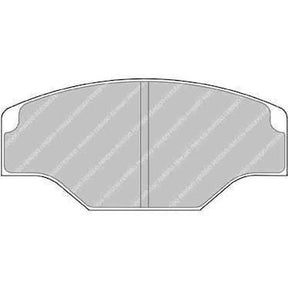 Ferodo DS3.12 bremseklods FRP201G