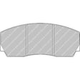Ferodo DS3000 bremseklods FRP216R