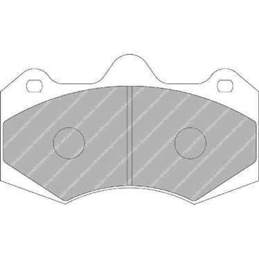 Ferodo DS3.12 bremseklods FRP3084G