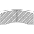 Ferodo DS3.12 bremseklods FRP3087G