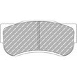 Ferodo DS3.12 B bremseklods FRP3155GB