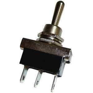 ON/OFF/ON kontakt. 25 amp kontinuerlig