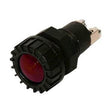 Stor lampe til f.eks. advarselslys/ladelampe. 12V/2W. Rød