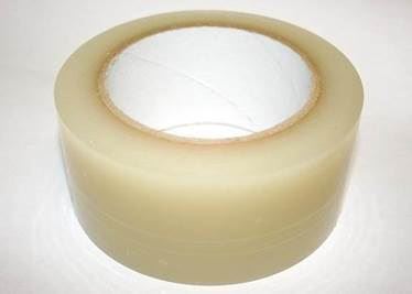 Klar polythen tape. 50 mm bred x 33 meter
