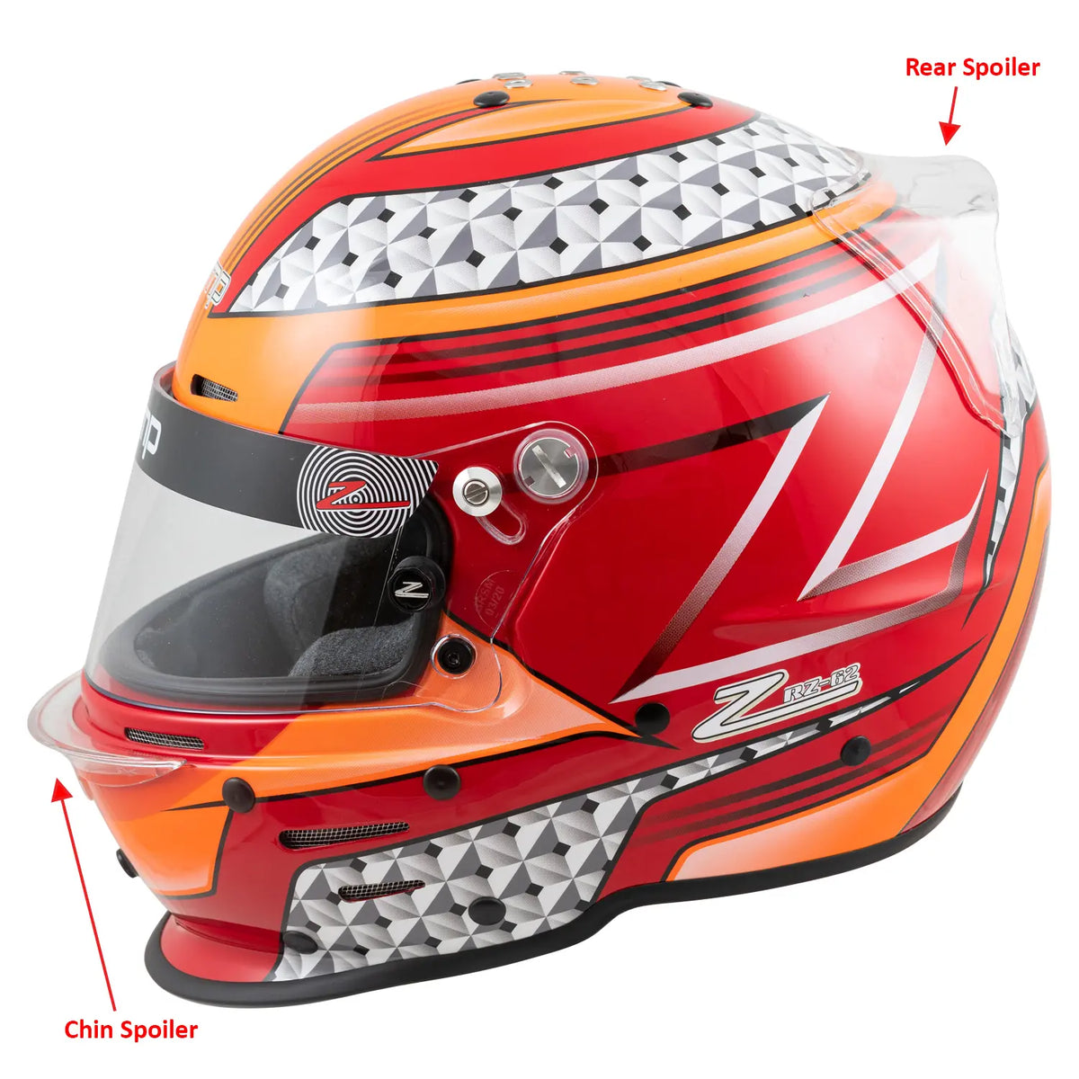 Zamp bag spoiler til model RZ-42Y og RZ-48Y. Klar