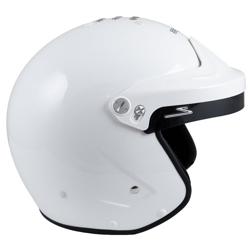 Zamp hjelm model RZ-19F. Hvid eller Mat sort. Str. XS-XXXL. FIA 8859-2024 godkendt.