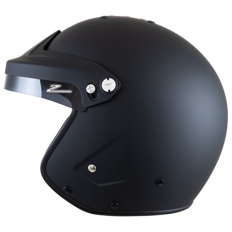 Zamp hjelm model RZ-19F. Hvid eller Mat sort. Str. XS-XXXL. FIA 8859-2024 godkendt.