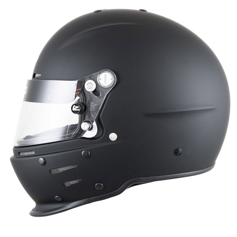 Zamp hjelm model RZ-63F. Hvid eller mat sort. Str. XS-XXL. FIA 8859-2024 godkendt.