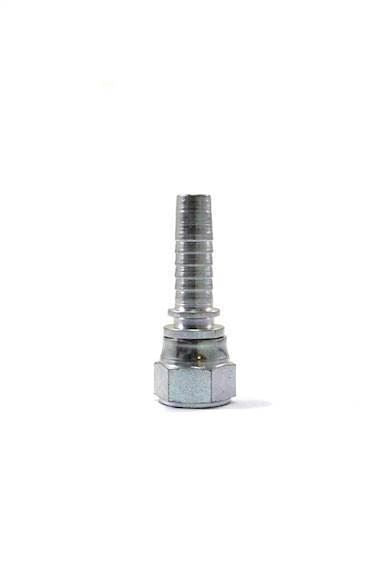 -6JIC lige fitting (hun) til SPH3-6 10mm slange. Stål