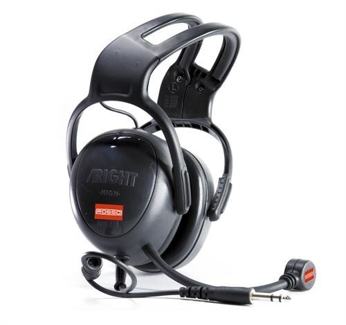 Rosso headset til intercom model HS-10-ECO med han 6,35mm Jack stik.