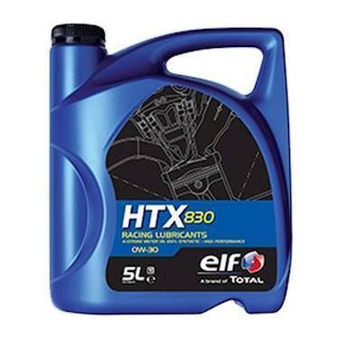 ELF RACING 0W-30 motorolie HTX830. 5 liter