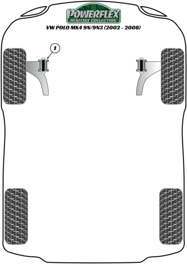 Polo MK4 9N/9N3 (2002 - 2008) - Heritage diagram