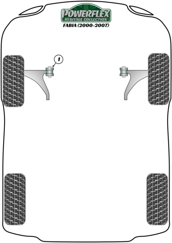 Fabia 6Y (2000-2007) - Heritage diagram