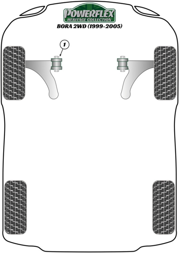 Bora 2WD (1999 - 2005) - Heritage diagram