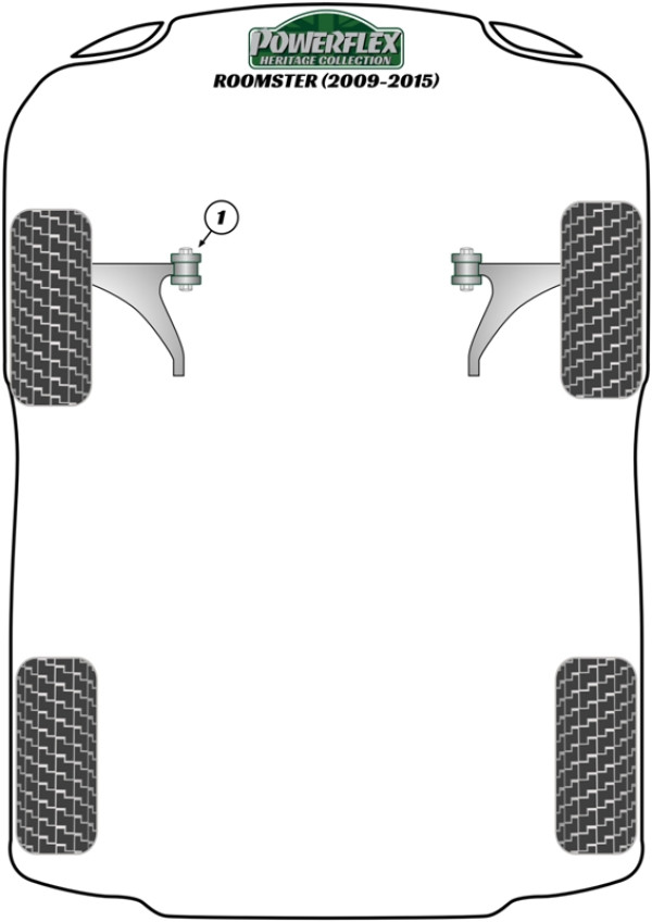 Roomster (2009 - 2015) - Heritage diagram