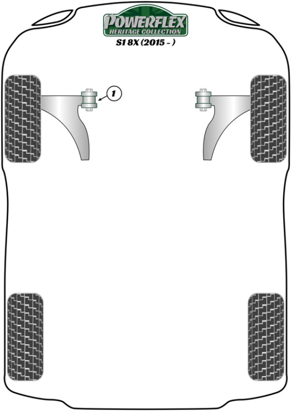 S1 8X (2015 on) - Heritage diagram