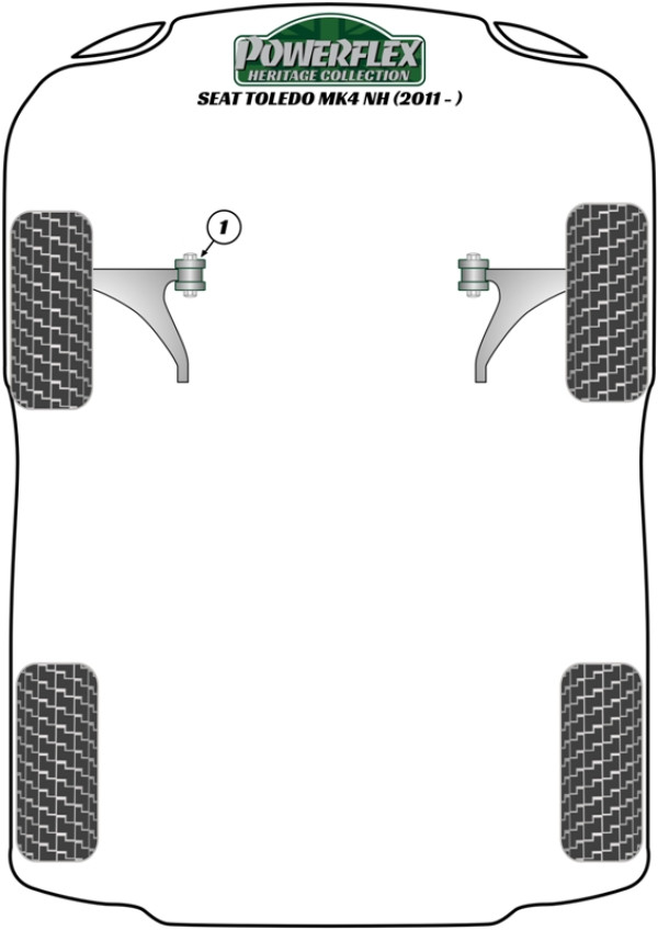 Toledo Mk4 NH (2012-2018) - Heritage diagram