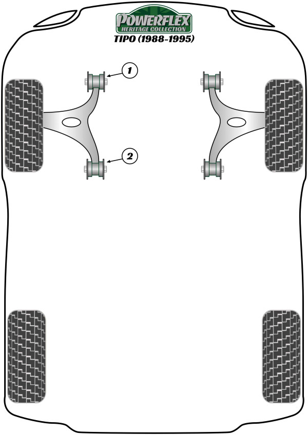 Tipo (1988-1995) - Heritage diagram