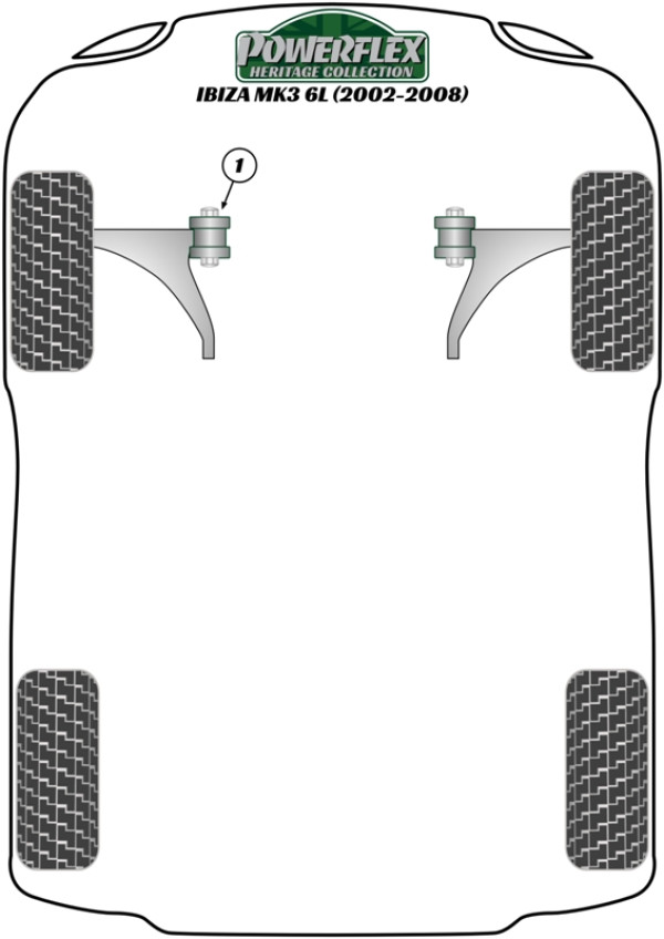 Ibiza MK3 6L (2002-2008) - Heritage diagram