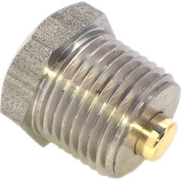 Gold plug magnetisk bundprop 3/8"NPT gevind