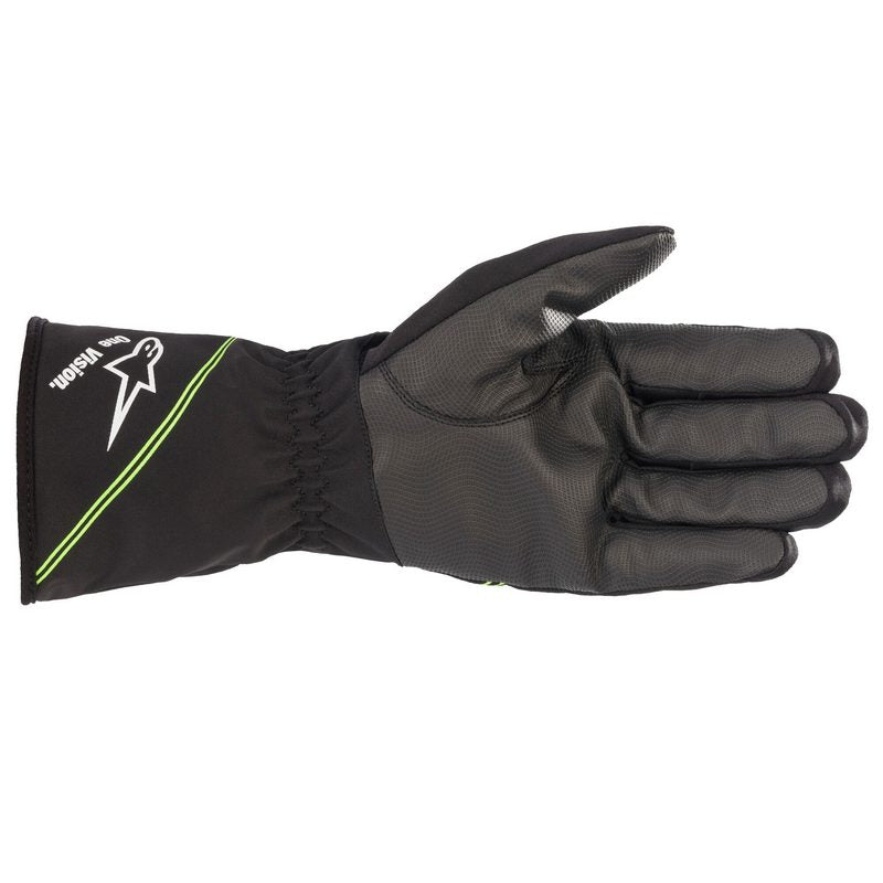 Alpinestars karting junior handsker model Tempest V2. Vandtæt vinter model. Sort. Str. M (6-6,5)