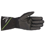 Alpinestars karting junior handsker model Tempest V2. Vandtæt vinter model. Sort. Str. M (6-6,5)