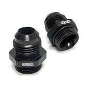 Adapter til fitting. -10JIC til M22 (han-han). Passer til Setrab oliekøler. Sort anodiceret